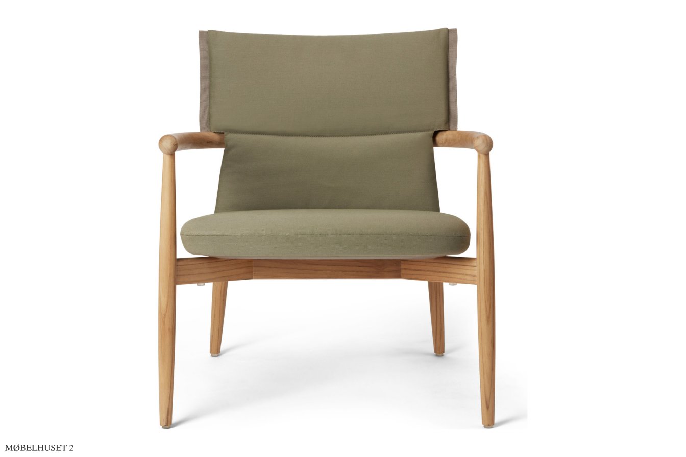 E018 Embrace Outdoor l�nestol, panama alga 3667 | Carl Hansen & S�n