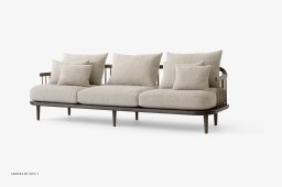Fly SC12 Sofa, Eiche ger�uchert ge�lt, Karakorum 003 | &Tradition