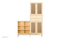 ATBO Garderobe 195 x 140, Ask klar olie
