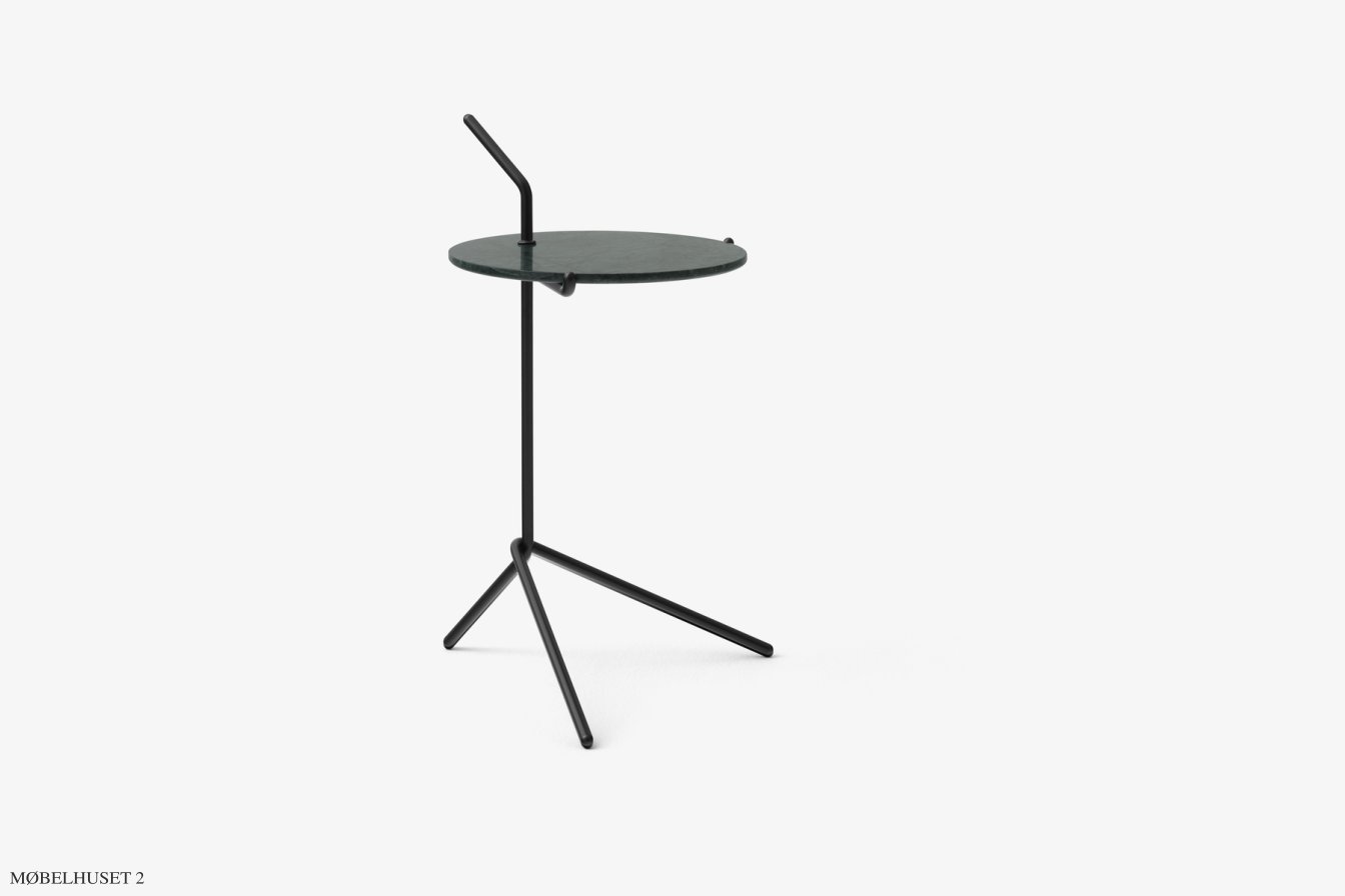 Halten SH9 Beistelltisch, Verde Guatemala mit Warm black | &Tradition