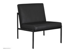 Kiki Lounge Chair Sessel, Schwarz Prestige Leder | Artek