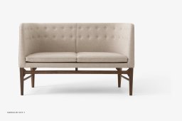 Mayor AJ6 Sofa, Walnuss ge�lt, Hallingdal 0220 | &Tradition