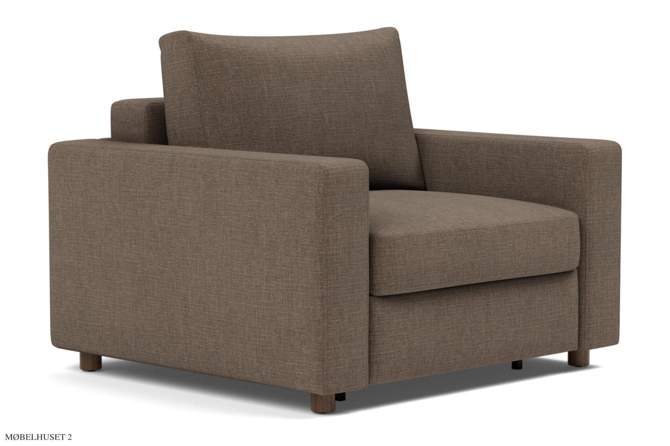 Neah Standard Schlafsofa, Sessel (80 cm), Esina Cedar Brown 411 | Innovation Living