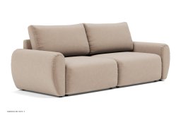 Norum Schlafsofa, Curve-Armlehnen, Esina Mocha 417 | Innovation Living