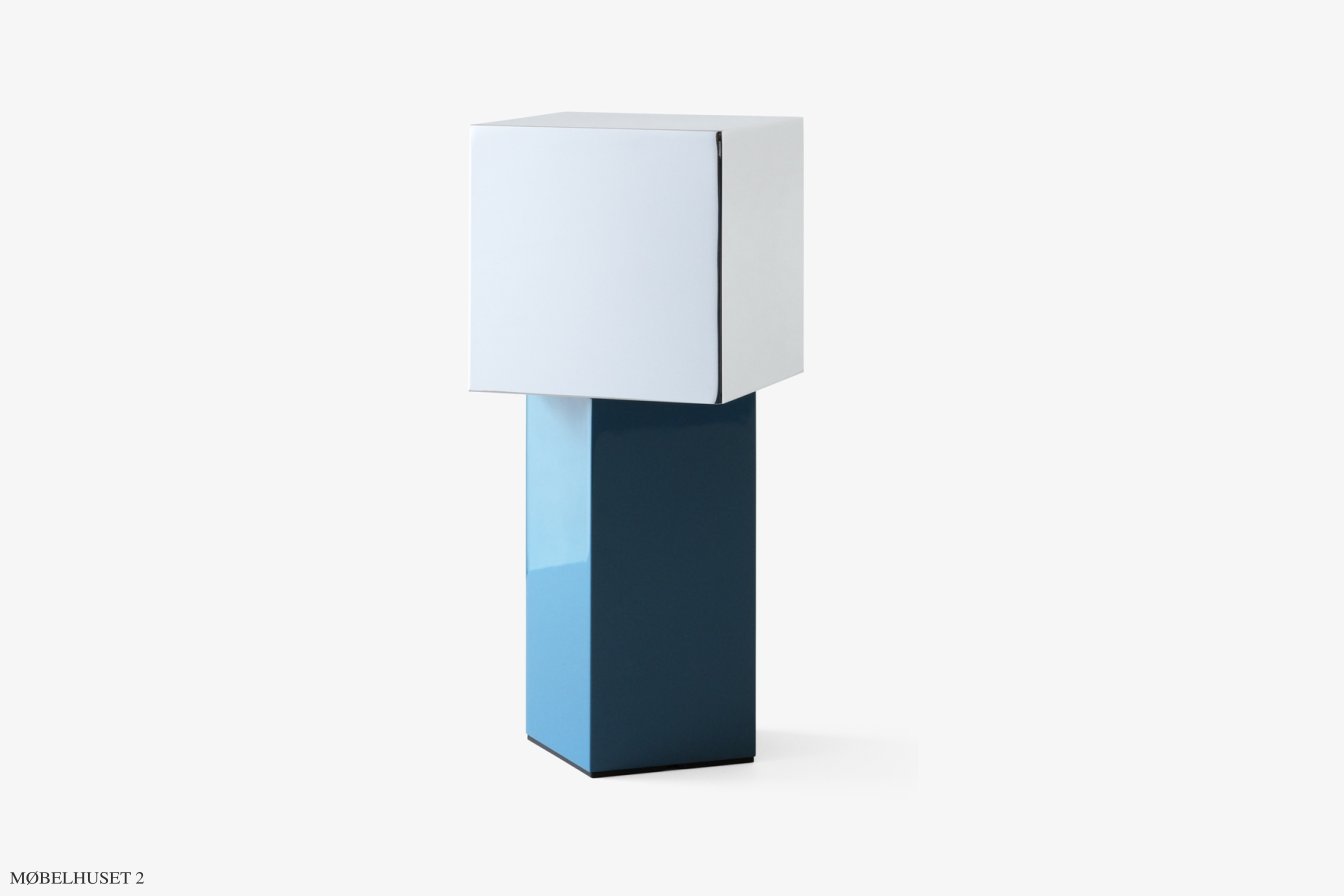 Pivot ATD7 kabellose Leuchte, Blue Silver | &Tradition