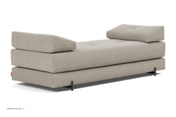 Sigmund Daybed, Indu – schwarze Metallbeine, Kenya Gravel 579 | Innovation Living