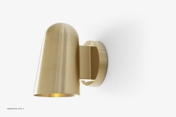 Solid SC105 udend�rs v�glampe, med t�ndt lys | &Tradition