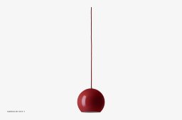Topan VP6 Pendelleuchte, Vermilion Red | &Tradition