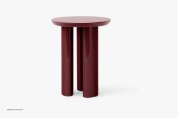 Tung JA3 Beistelltisch, Burgundy Red | &Tradition