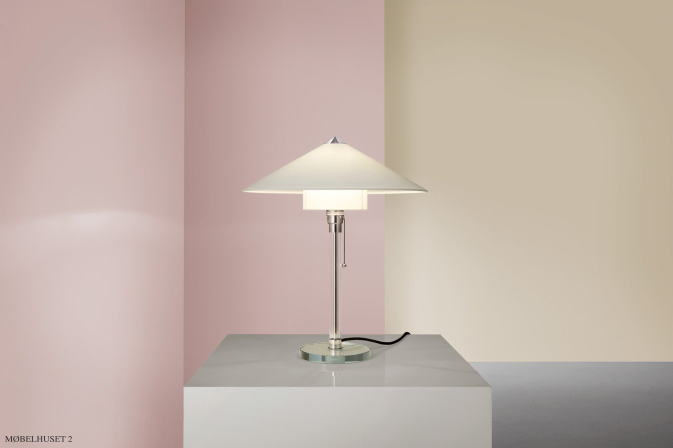 Wagenfeld WG 27 bordlampe, produktbillede | Tecnolumen