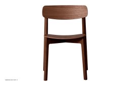 Anch Stol, Eiche ger�uchert matt lackiert, Furnier | Andersen Furniture
