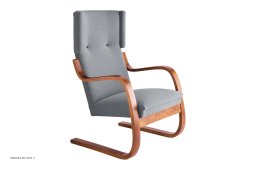 Armchair 401 Sessel, Walnuss gebeizt | Stoff Tonus | Artek