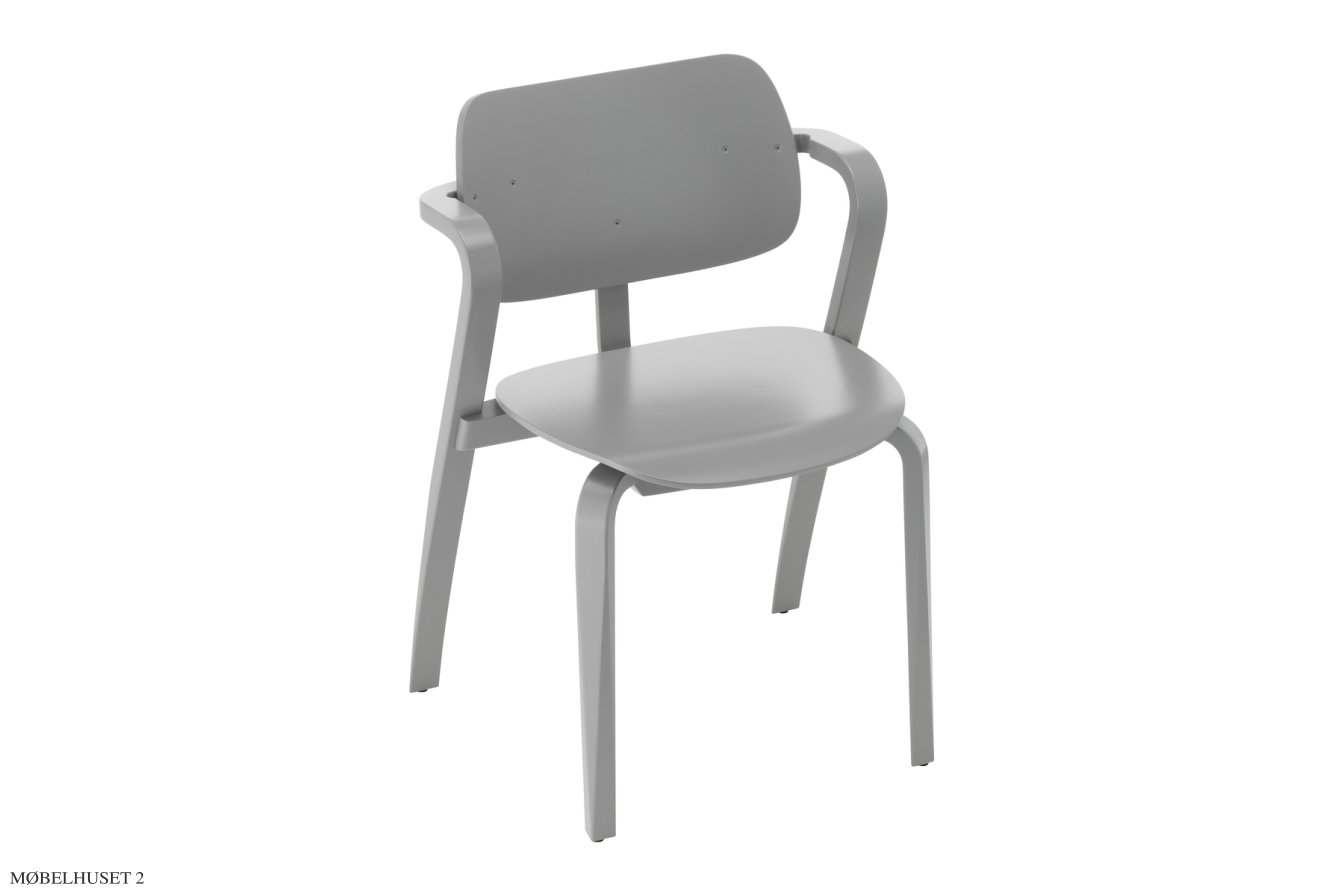 Aslak Chair spisebordsstol, Gr� | Artek