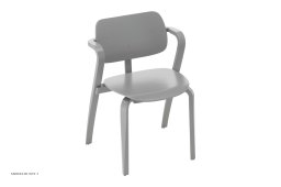 Aslak Chair spisebordsstol, Gr� | Artek