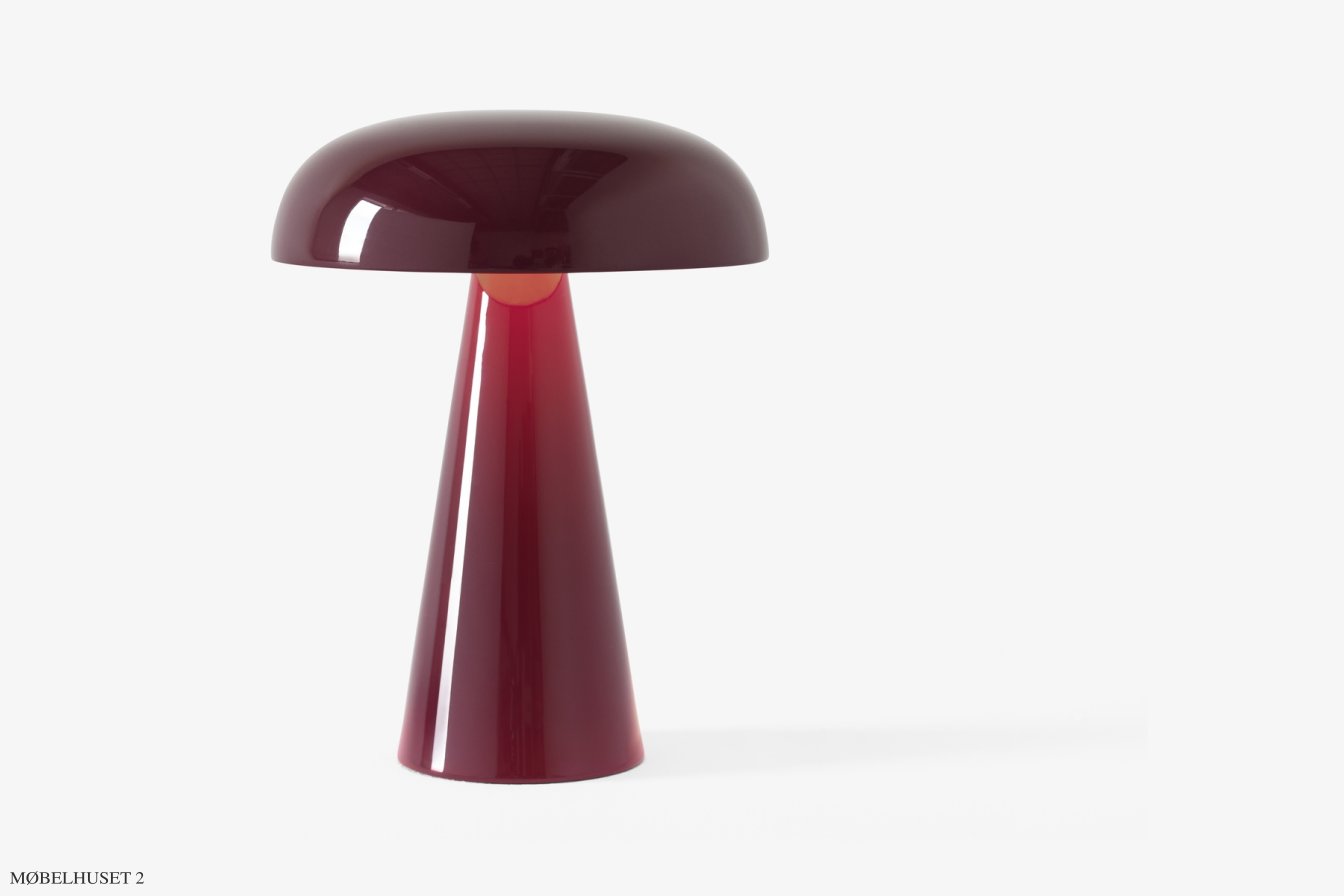 Como SC53 kabellose Leuchte, Red Brown | &Tradition