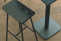 HC2 Barstol, H79 cm, Esche schwarz matt lackiert | Andersen Furniture
