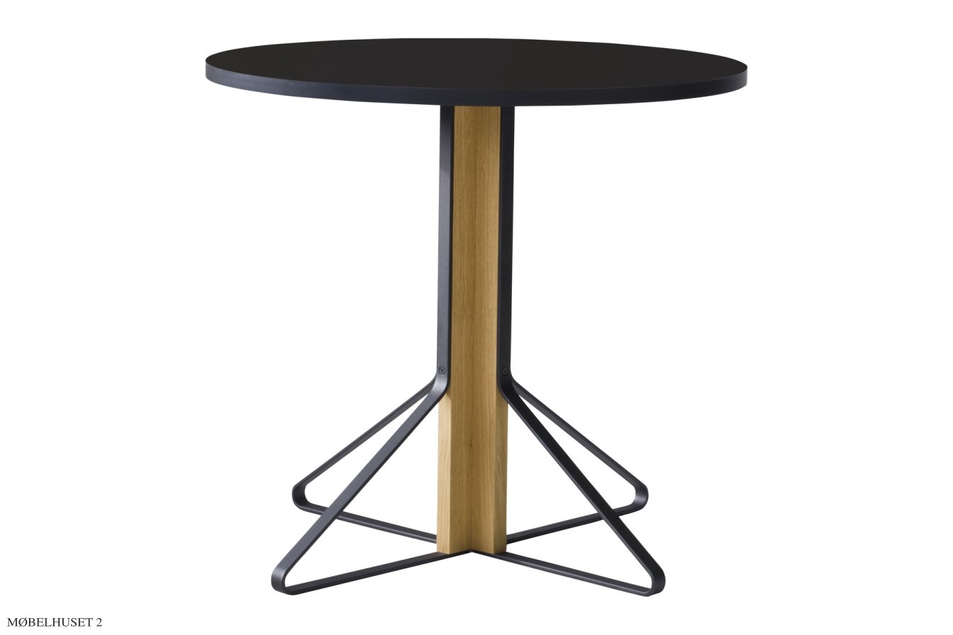 Kaari Table REB 003 Tisch, Schwarz HPL/Eiche natur | Artek