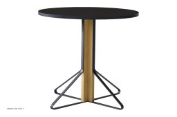 Kaari Table REB 003 Tisch, Schwarz HPL/Eiche natur | Artek