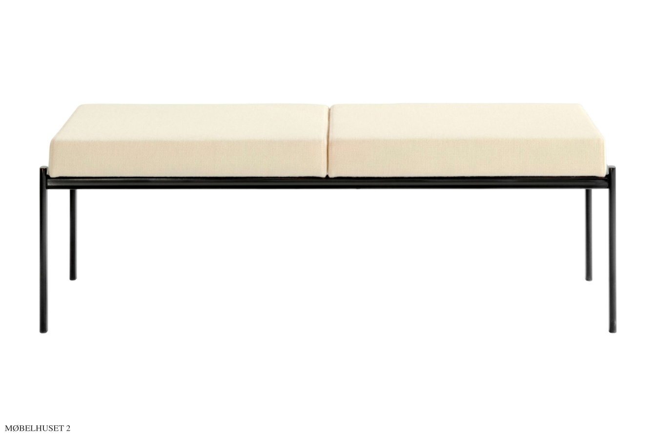 Kiki Bench Bank, 2 Sitzer/Stoff Hallingdal | Artek