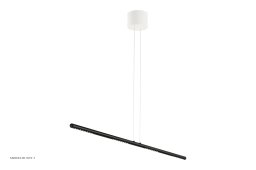 LUM 135 HLUM 19 L pendel, Mat sort | Tecnolumen