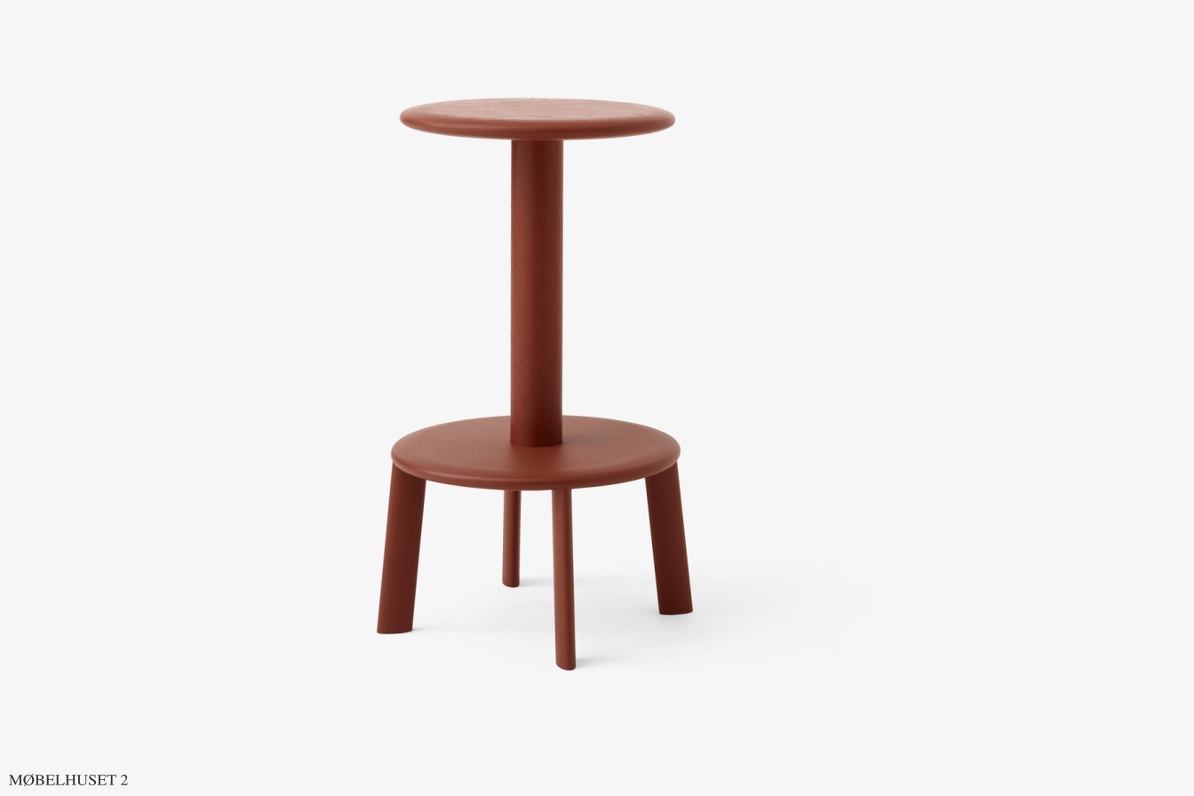 Massif AV39 & AV40 Hocker, AV39 - Thekenhocker, Ember | &Tradition