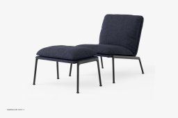 Muno LN20 Bank, Warm Black, Ecriture 0780 | &Tradition