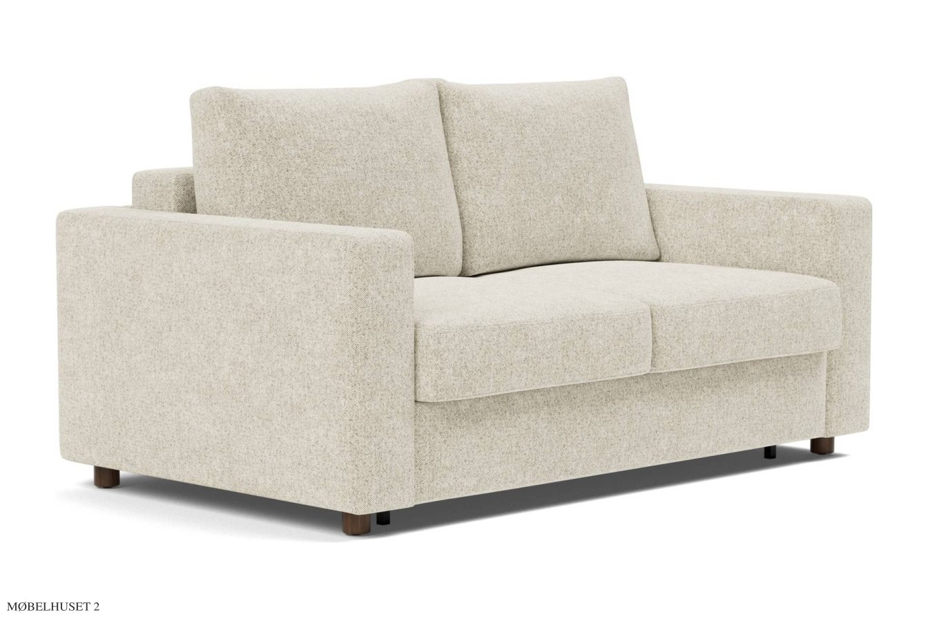 Neah Standard Schlafsofa, Schlafsofa 140 cm, Taura Off White 357 | Innovation Living