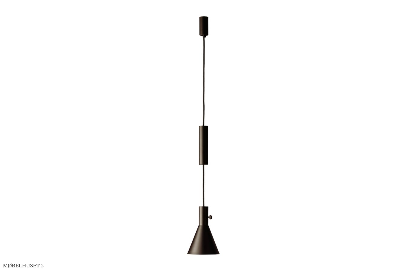 PL 16 pendel, Mat sort | Tecnolumen