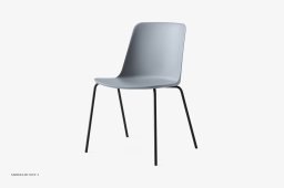 Rely HW138 Stuhl, Light Blue Black | &Tradition