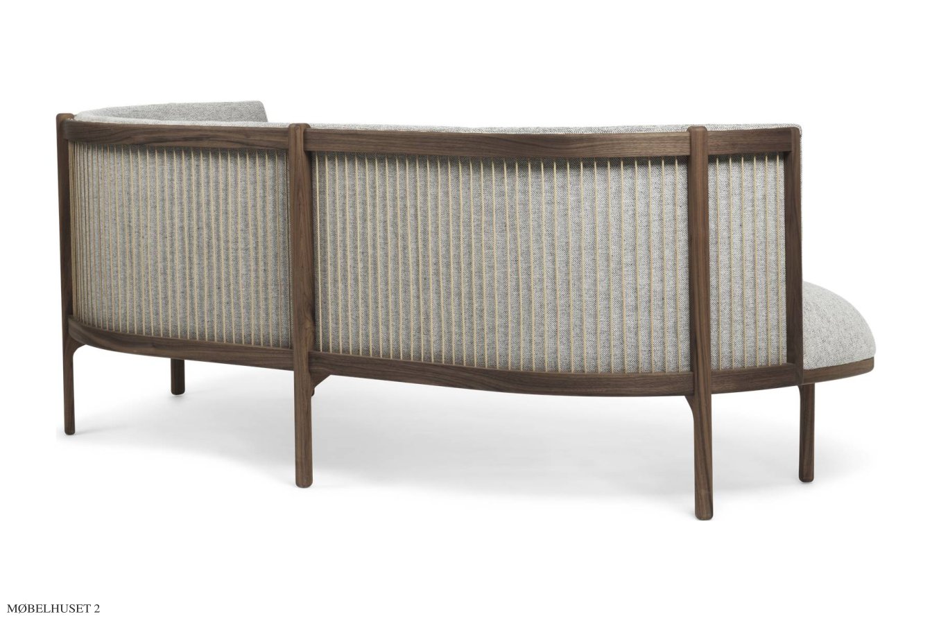RF1903 Sideways Sofa, Walnuss ge�lt, Hallingdal, Hallingdal 116, Rechts (Bild 3) | Carl Hansen & S�n