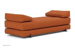 Sigmund Daybed, Indu – schwarze Metallbeine, Corduroy Burnt Orange 595 | Innovation Living
