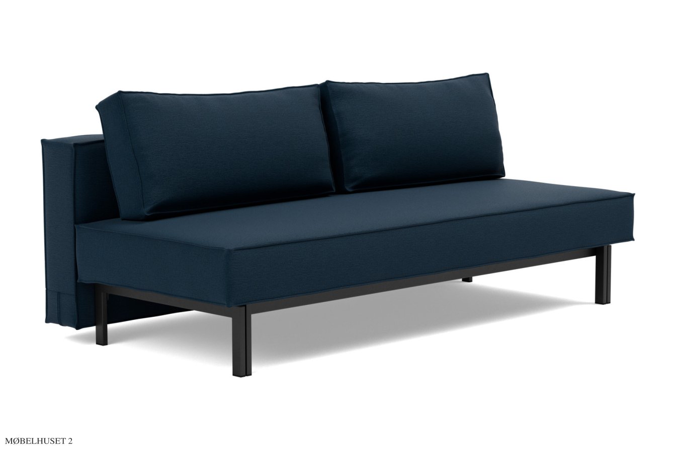 Sly sovesofa, Sly – sorte metalben, Mixed Dance Blue 528 | Innovation Living