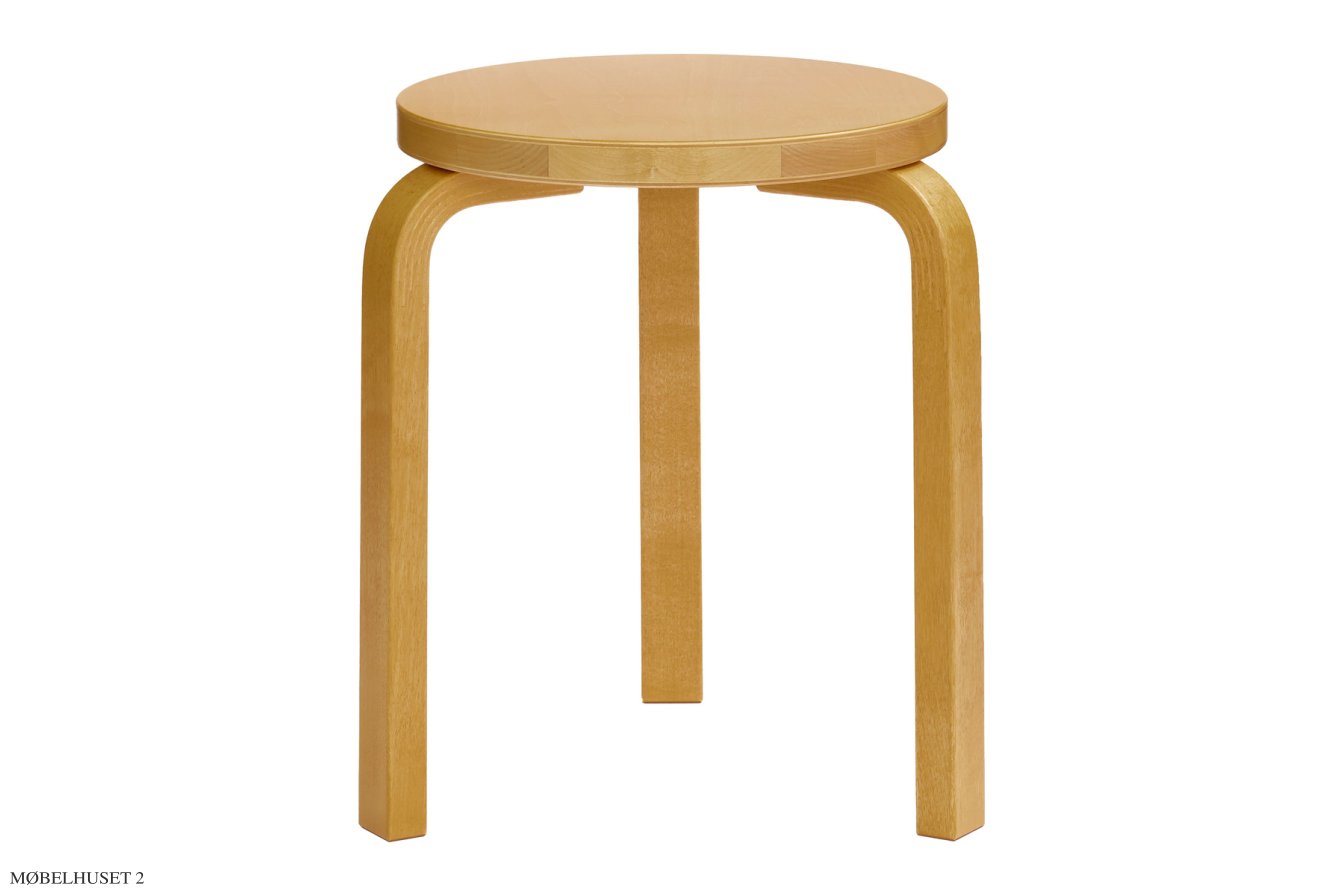 Stool 60 | Natur, Honey bejdse | Artek