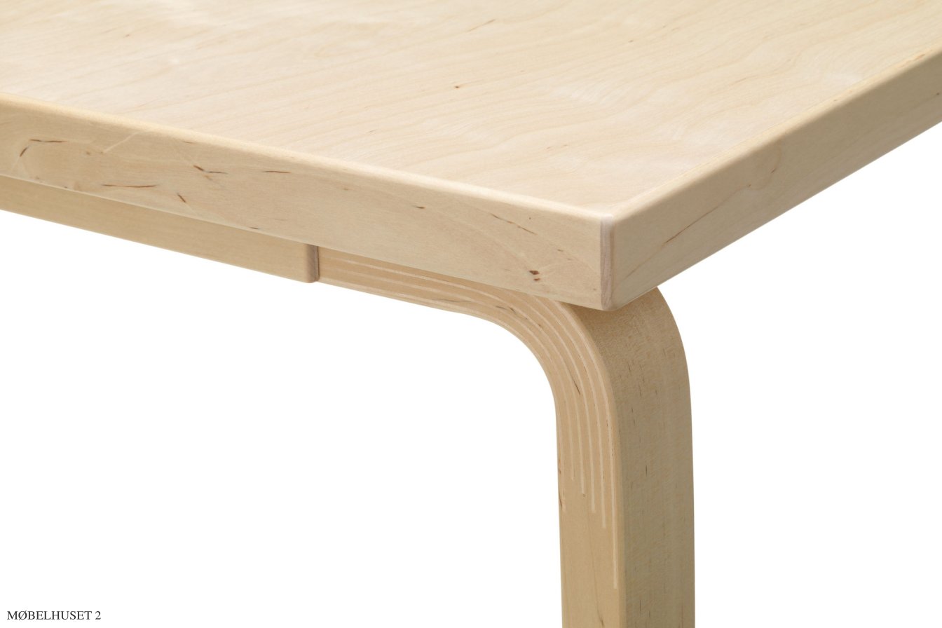 Aalto Table rectangular Tisch, Wildbirke | Artek