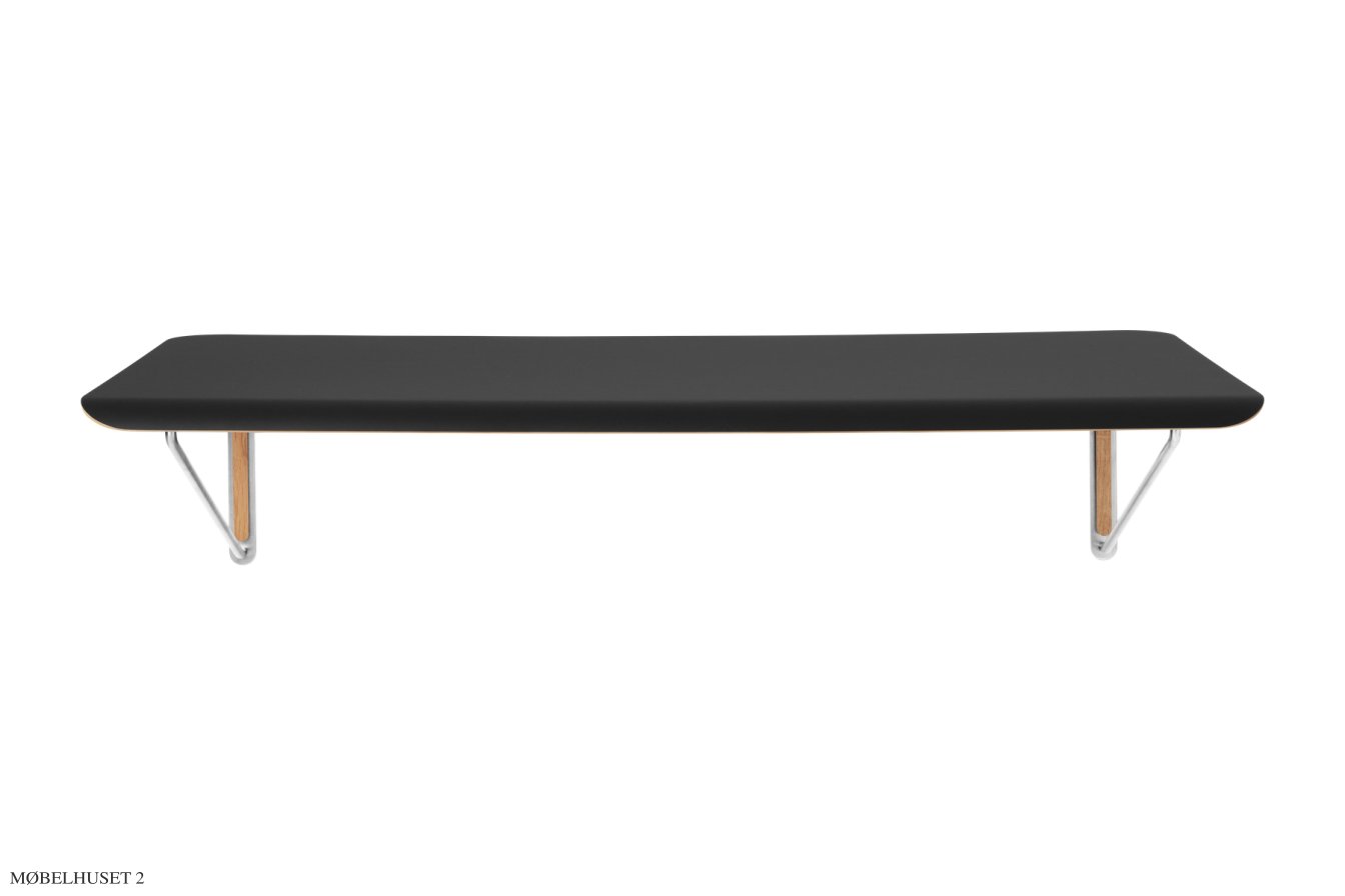 AB019 Wall Desk Wandschreibtisch, Schwarzes Laminat, Eiche ge�lt | Carl Hansen & S�n
