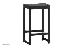 Atelier Bar Stool Barhocker, Buche schwarz lackiert, H65 cm | Artek