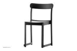 Atelier Chair Esszimmerstuhl, Buche schwarz lackiert | Artek