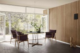BT1001 Pendant No 1, wei� �ber dem Esstisch | Carl Hansen & S�n