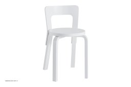 Chair 65 Esszimmerstuhl, Wei� lackiert | Artek
