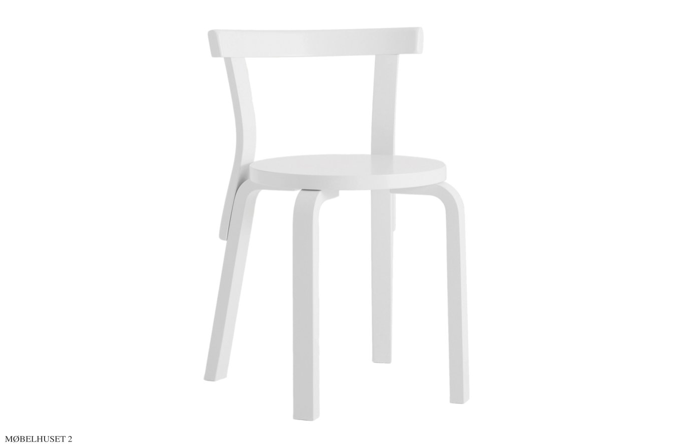Chair 68 Esszimmerstuhl, Wei� lackiert | Artek