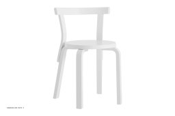 Chair 68 Esszimmerstuhl, Wei� lackiert | Artek