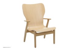 Domus Lounge Chair Sessel, Eiche lackiert | Artek