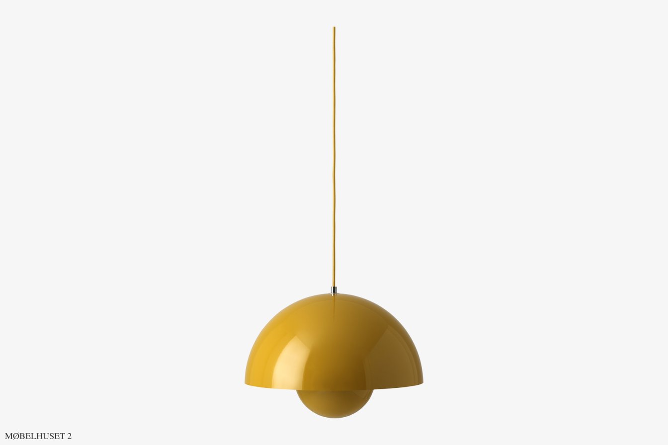 Flowerpot VP7 pendel, Mustard | &Tradition