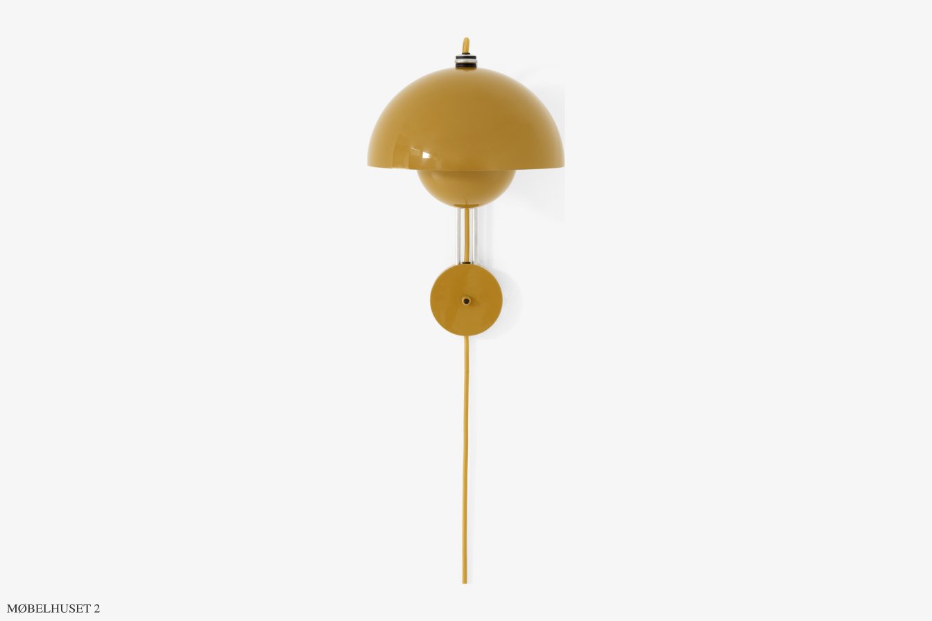 Flowerpot VP8 Wandleuchte, Mustard | &Tradition