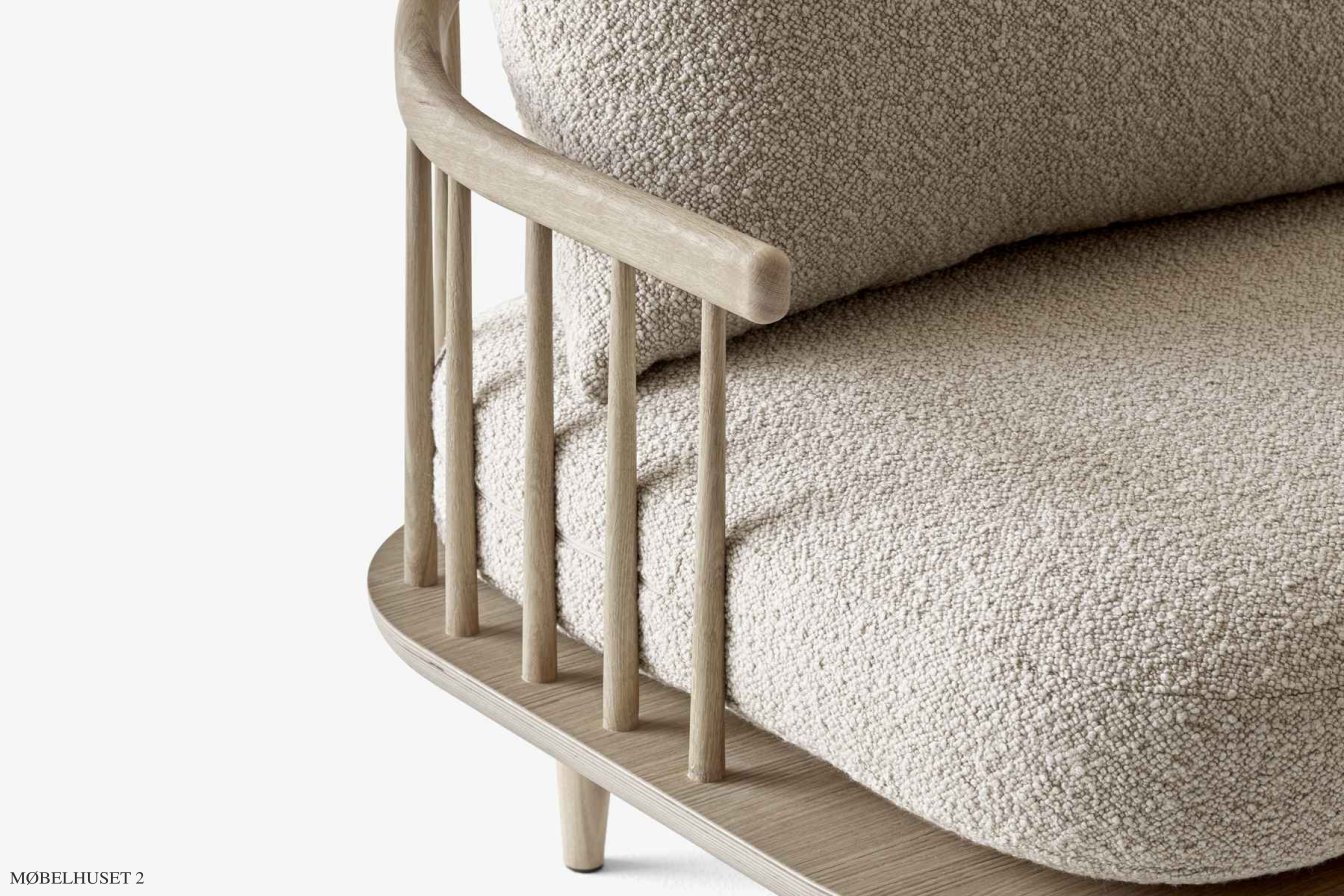 Fly SC12 Sofa, Eiche ge�lt, Karakorum 003 | &Tradition