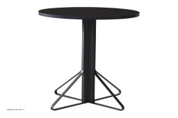 Kaari Table REB 003 Tisch, Schwarz HPL/schwarz lackiert Eiche | Artek