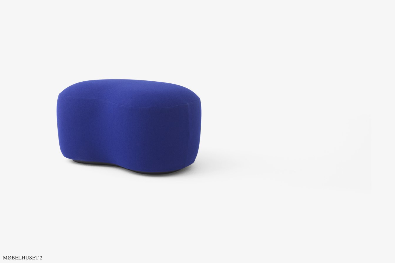 Margas LC5 Pouf, Schwarz, Hallingdal 0753 | &Tradition