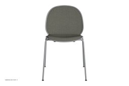 N02 Recycle N02-10 Stuhl, Frontpolster, Grey | Fritz Hansen
