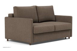 Neah Slim Schlafsofa, Schlafsofa 140 cm, Esina Cedar Brown 411 | Innovation Living
