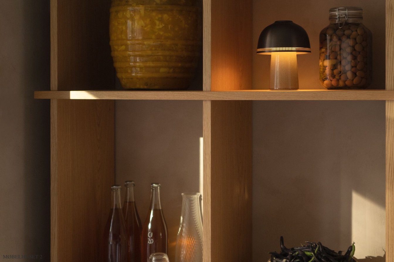 Raku SH8 kabellose Leuchte, Ambiente | &Tradition